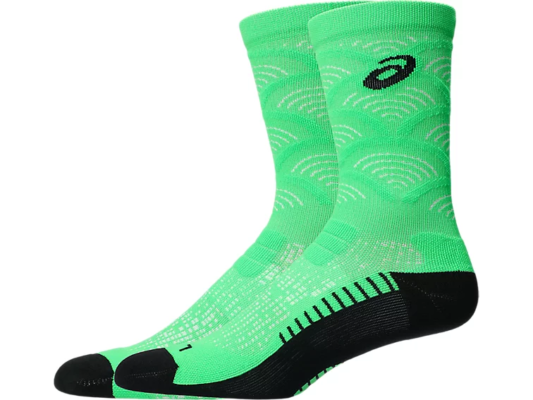 Asics Cushioned Performance Sock Crew - Vital Green - Image 2