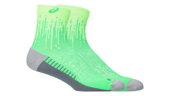 Asics Cushioned Performance Sock Quarter - Vital Green - Image 2