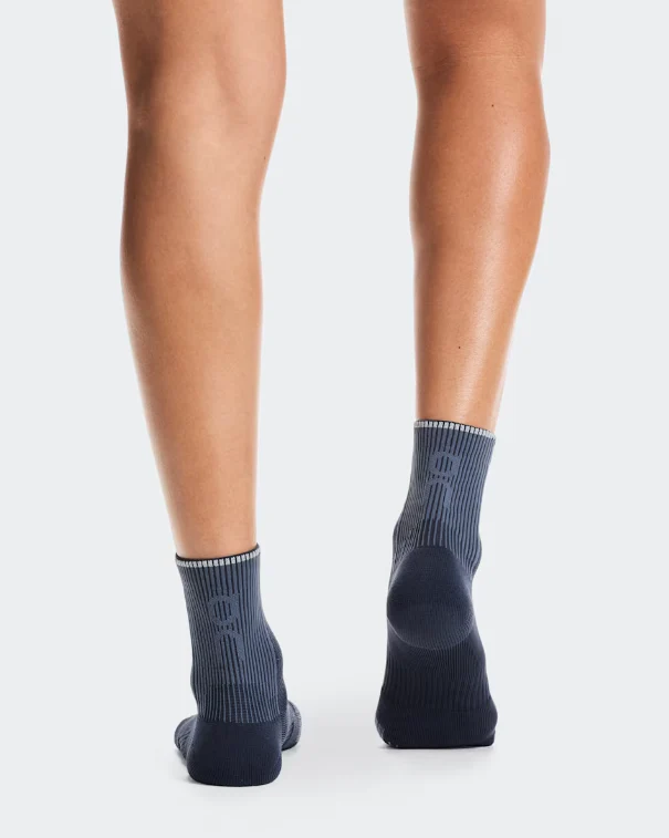 On Performance Run Sock Mid - Navy / Navy - Image 3