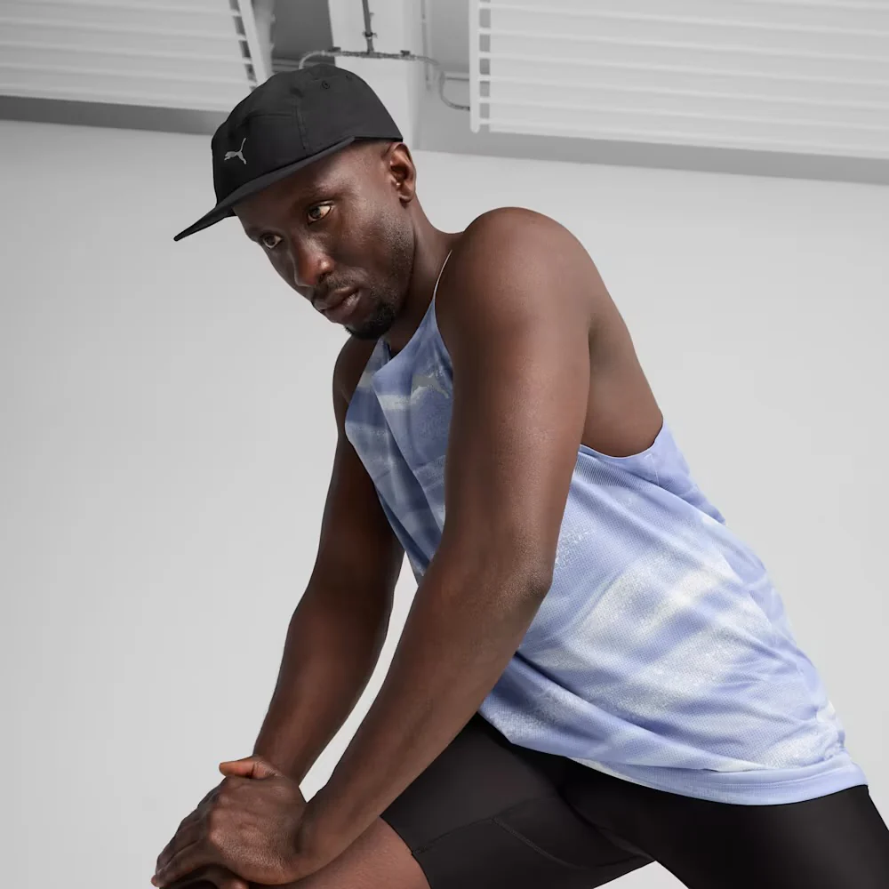 Puma Ess Running 5 Panel Cap - Puma Black - Image 2