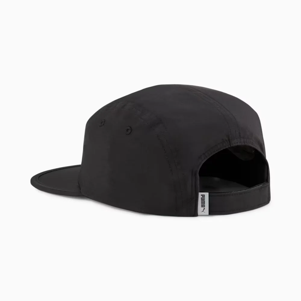 Puma Ess Running 5 Panel Cap - Puma Black - Image 4