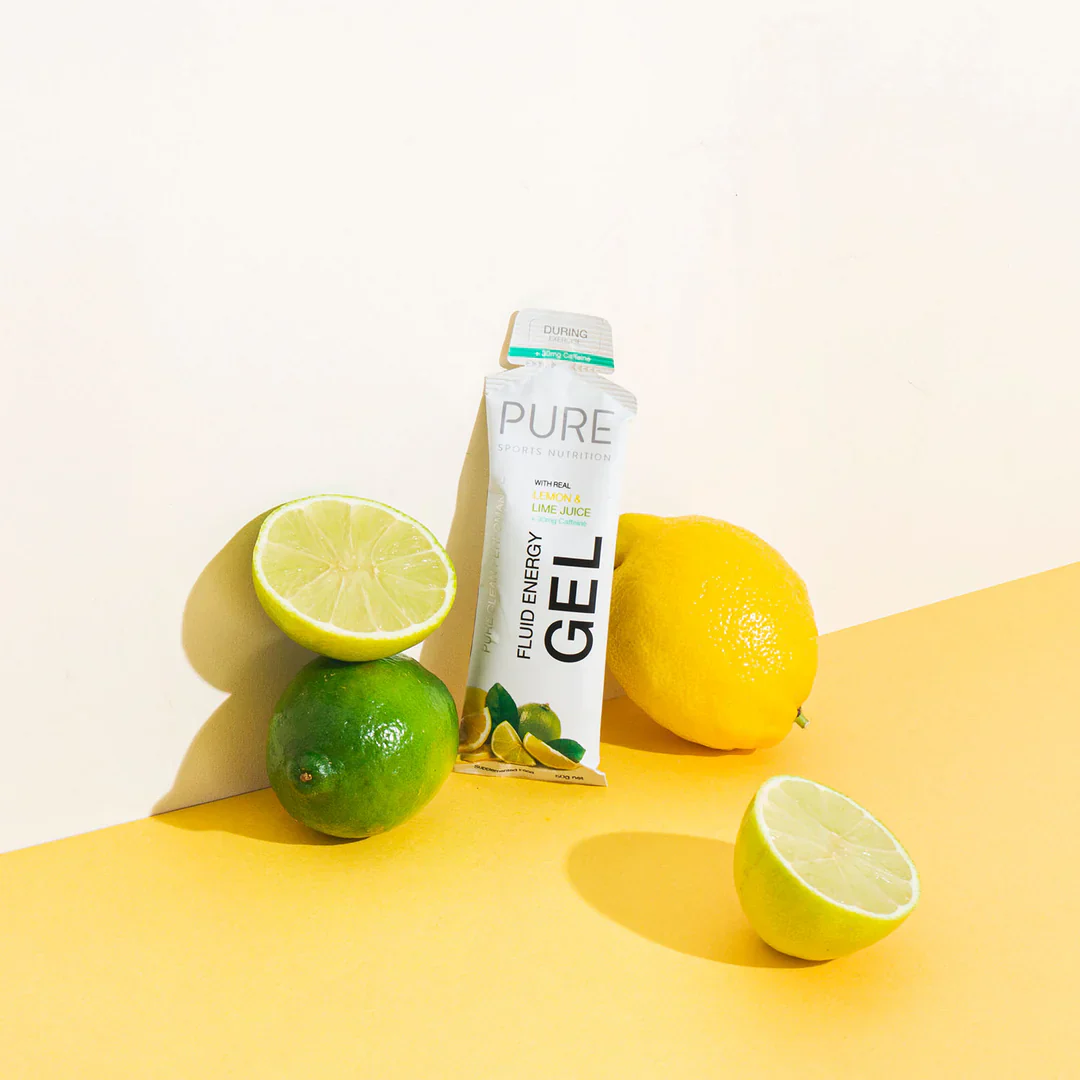 Pure Fluid Energy Gel 50g -  Lemon & Lime Caffeine - Image 2