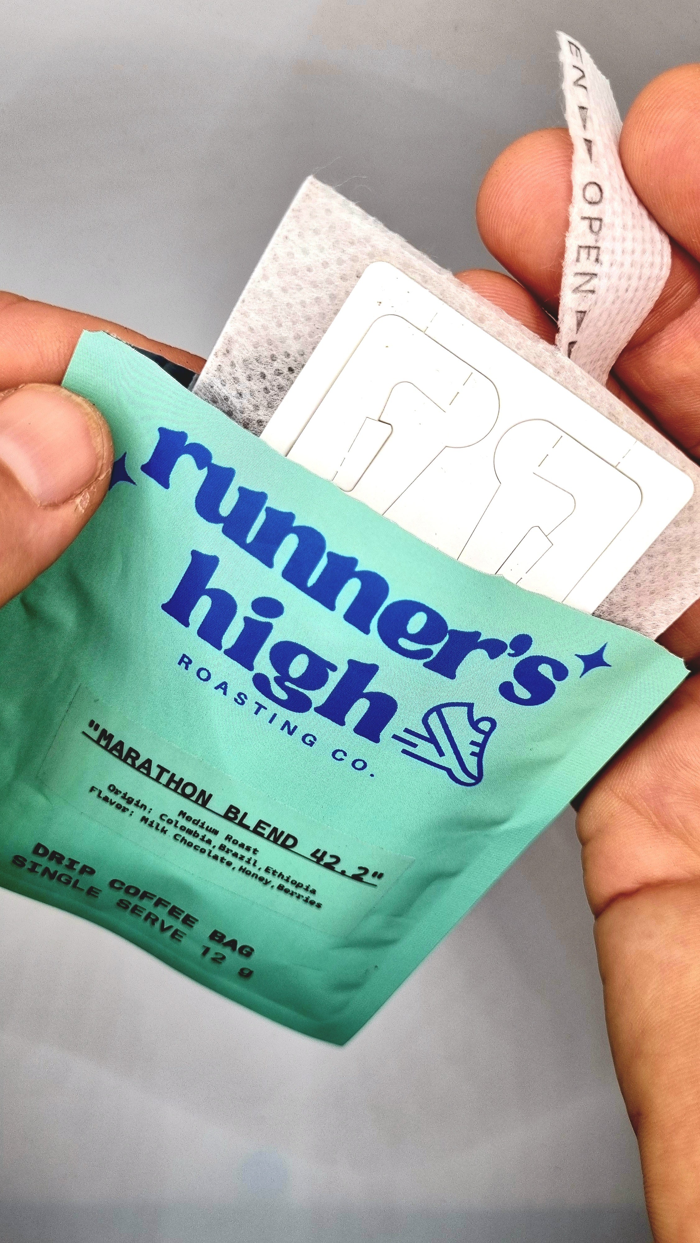 Runner’s High Roasting Co - ( 5 x Pack ) Drip Bags- Single Origin (light roast) - Image 3