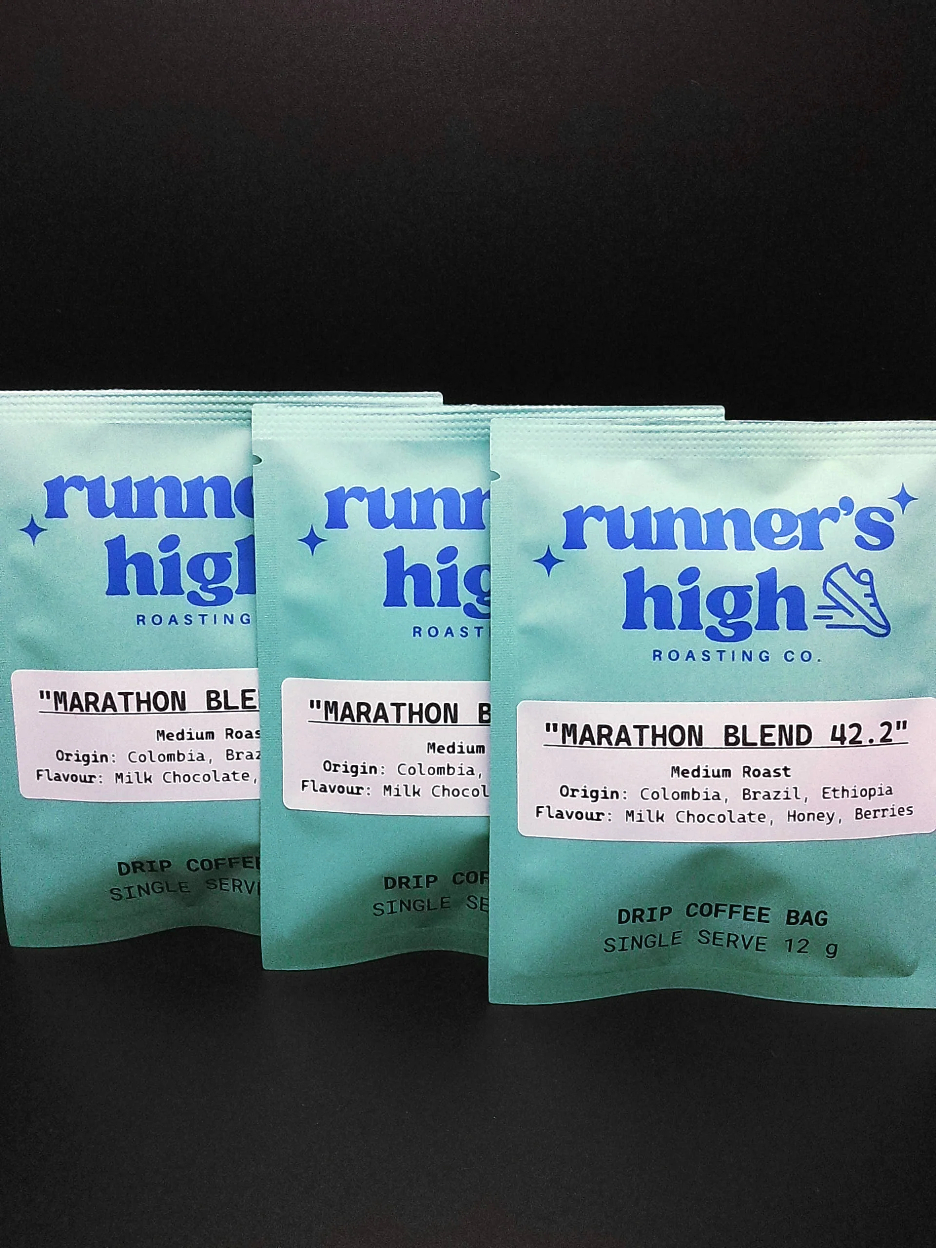 Runner’s High Roasting Co - The "Pour-formance" Drip Bags - Marathon Blend 42.2 - Image 4