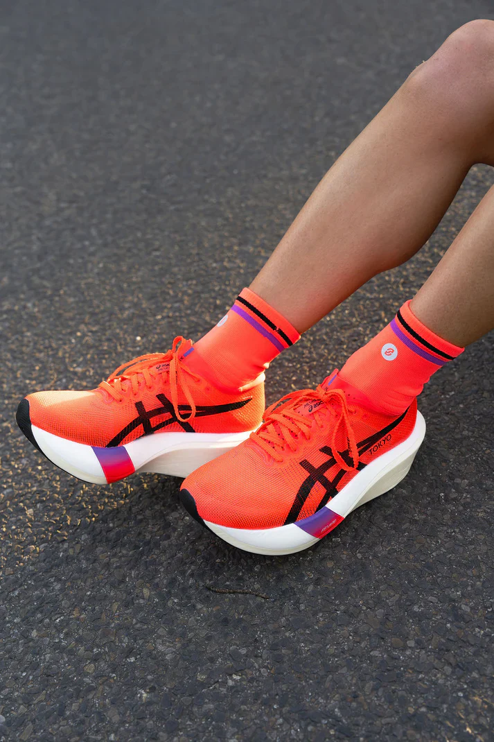 SHYU Racing Socks Crew - Taiyo / Purple / Black - Image 3