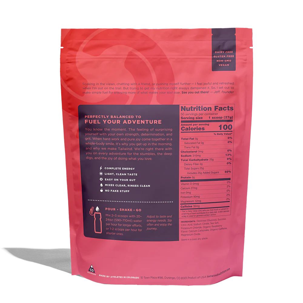 Tailwind Endurance Fuel - Raspberry Buzz - Image 2